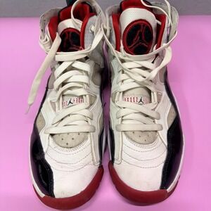 Jordan Jumpman MVP White Black University Red DO1925-106 Mens Size 9 Sneakers